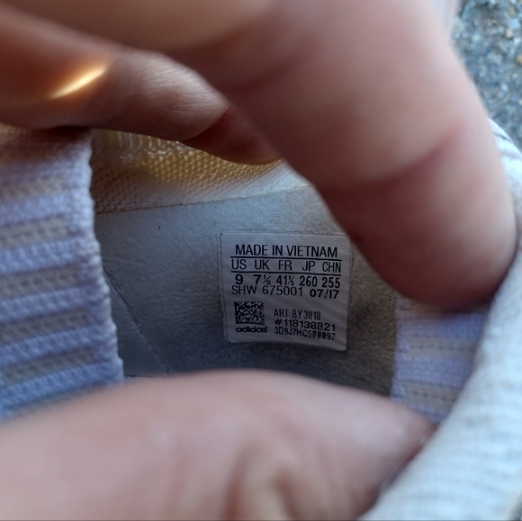 Adidas nmd cs2 white shoes 9 - Picture 4 of 12
